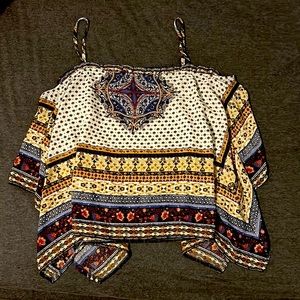 Patterned American Rag Blouse